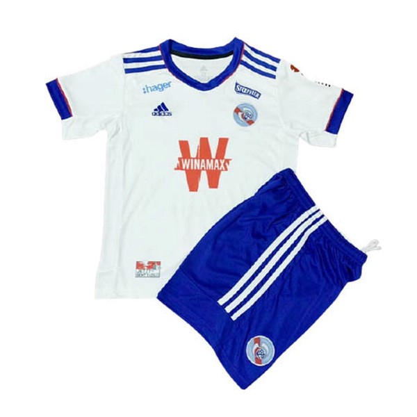 Camiseta Estrasburgo 2ª Niños 2020 2021 Blanco